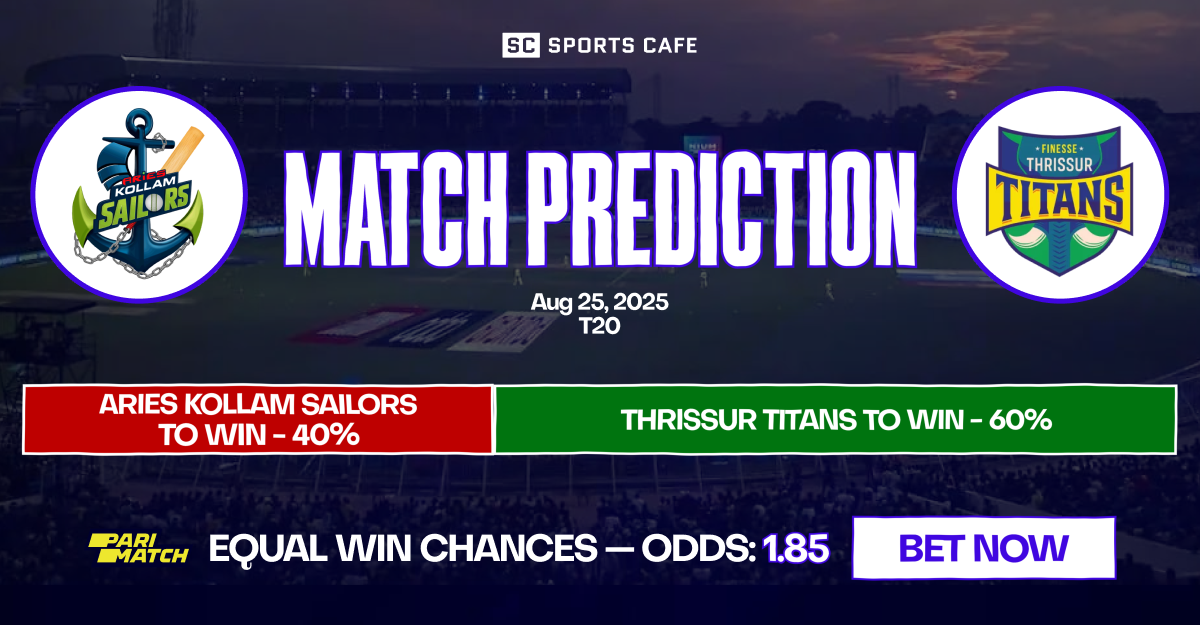 Aries Kollam Sailors vs Thrissur Titans